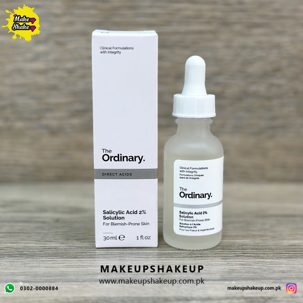 The Ordinary Salicylic Acid 2% Solution - 30ml (Original Factory Leftover Stock)