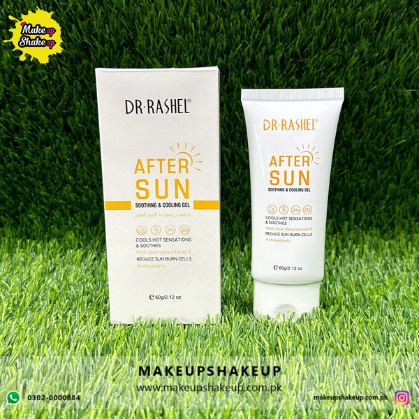 DR RASHEL After Sun Soothing and Cooling Gel Enriched with Aloe Vera and Vitamin E 60g