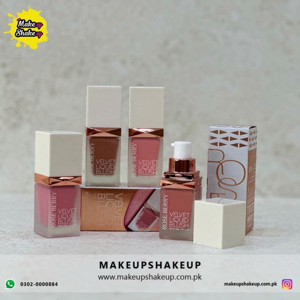 Roseberry Velvet Liquid Blush ( 15ml )