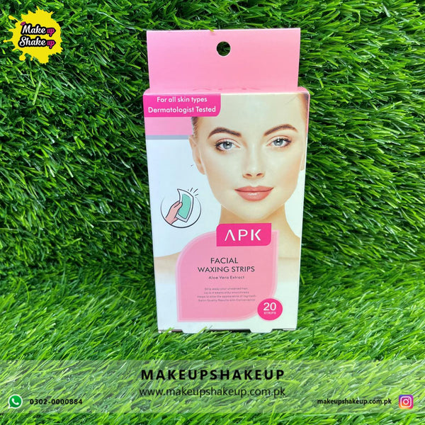 APK FACIAL WAX STRIPS