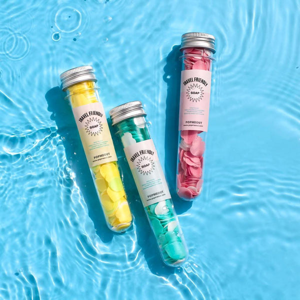 POPMEOUT Travel Friendly Pop Soap
