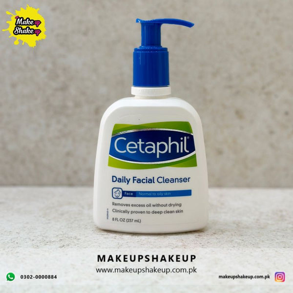 Cetaphil Daily Facial Cleanser 237 ml (Fresh Original Company Stock )