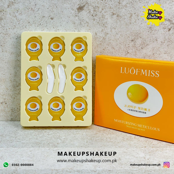 luofmiss Moisturizing Collage Yeast Mask 8 Pcs