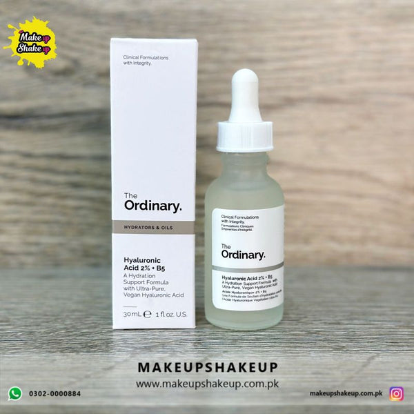 The Ordinary Hyaluronic Acid 2% + B5 - 30ml (Original Factory Leftover Stock)