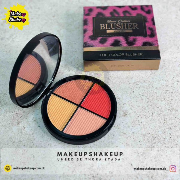 Kaxier 4 Color Blusher Kit