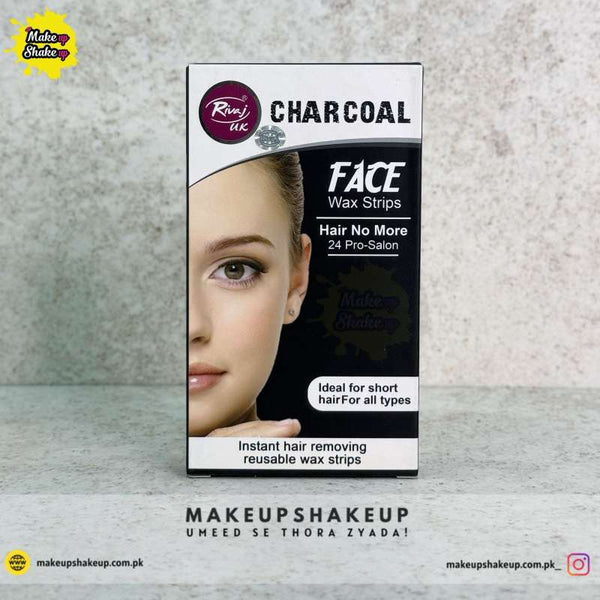 Charcoal Face Wax Strips