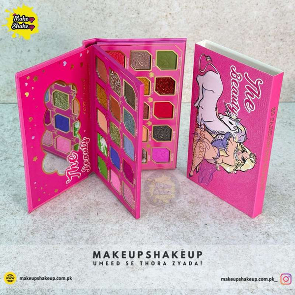 Kevin & Coco The Beauty Book Eyeshade Palette ( 30 Colors ) - Pink