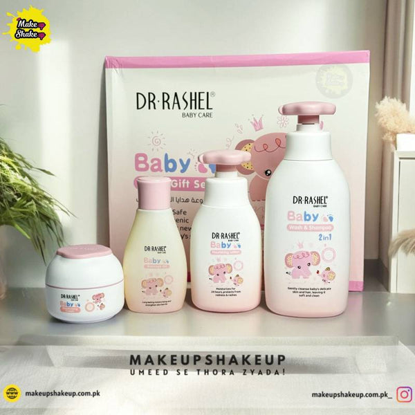 Dr Rashel Baby Care Gift Set 4 in 1 ( Pink )