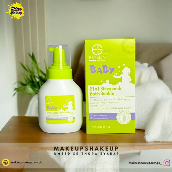 Estelin 2 in 1 Shampoo & Bath Bubble 300 ml