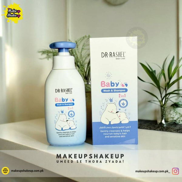 Dr Rashel 2 in 1 Wash & Shampoo 300 ml ( Blue )