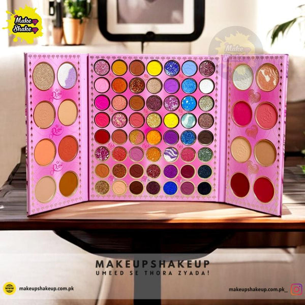 Kevin &amp; Coco 72 Colors Eyes and Face Palette