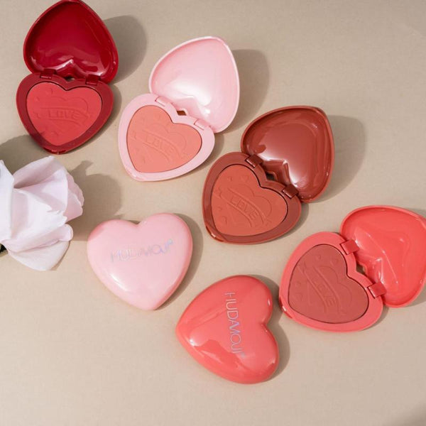 Hudamoji Heart Blusher