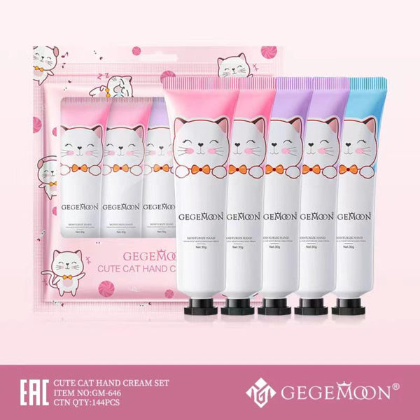 Hand Creams set of 5 Cute Makeup  by gegemoon 