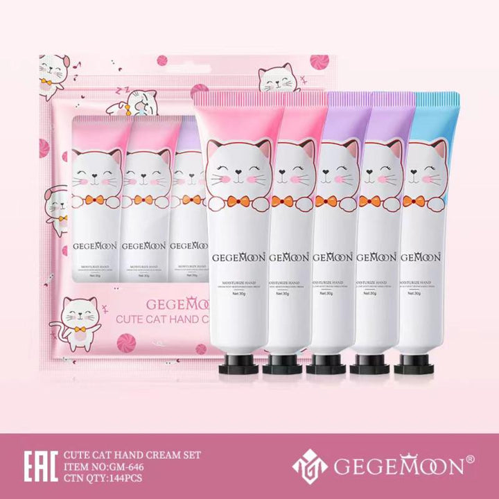 Hand Creams set of 5 Cute Makeup  by gegemoon 