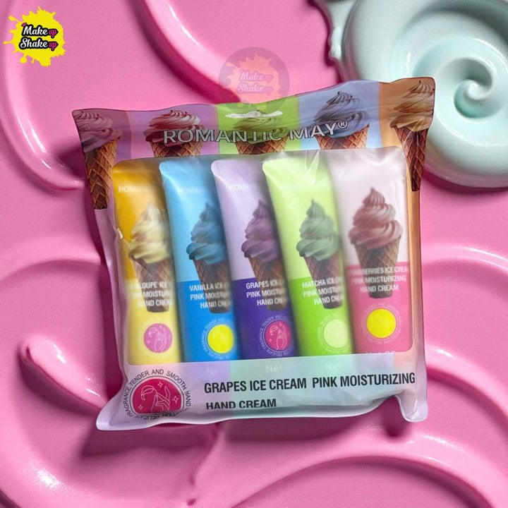 Romantic may hand creams 5 pieces