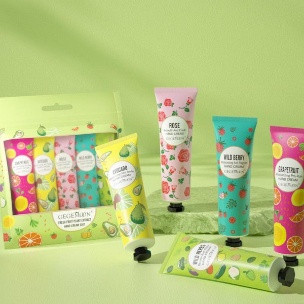 gegemoon hand creams set of 5 for winters 