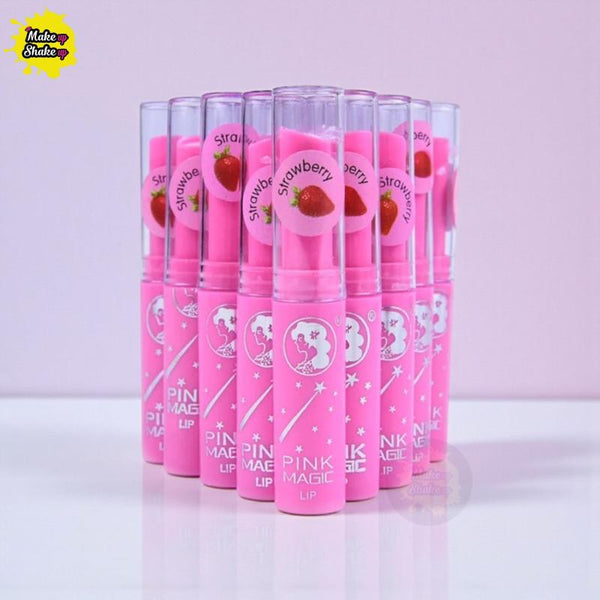 Bob Pink magic color changing lip balm 