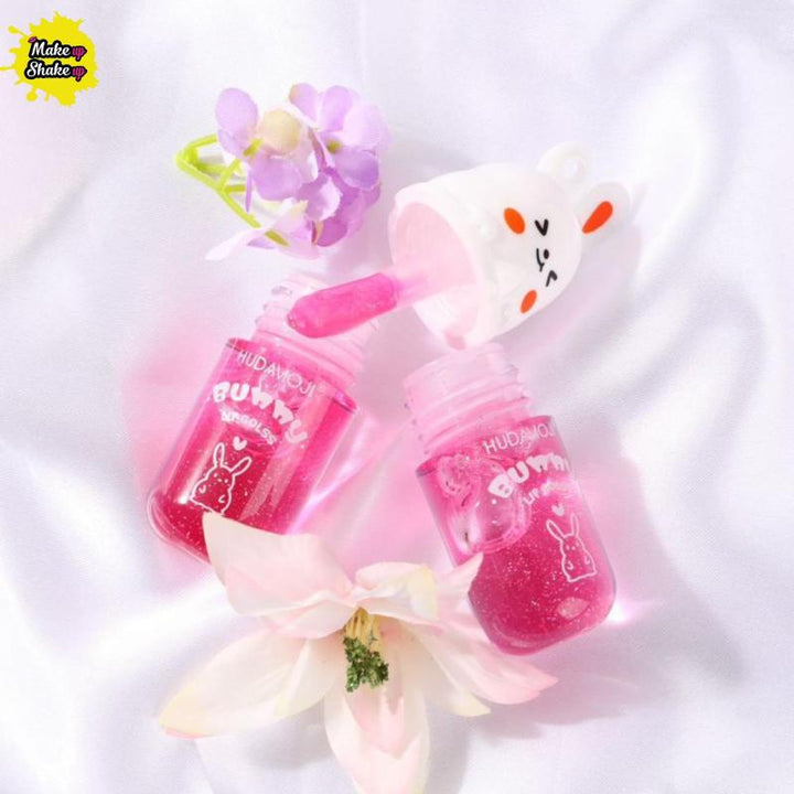 Hudamoji cute lipgloss bunny style