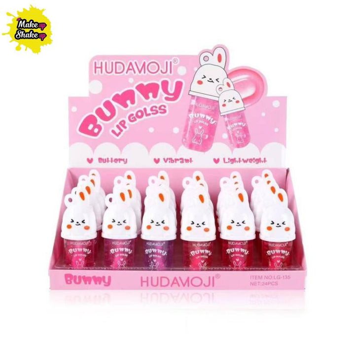 Hudamoji cute lipgloss bunny style