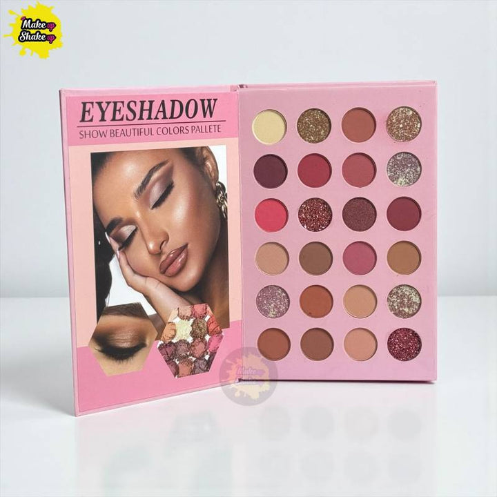 Mocallure 3 step book palette makeup kit with eyeshades , blushers, highlighters, bronzers, contour, and eyerbrow powder