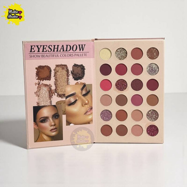 Mocallure 3 step book palette makeup kit with eyeshades , blushers, highlighters, bronzers, contour, and eyerbrow powder